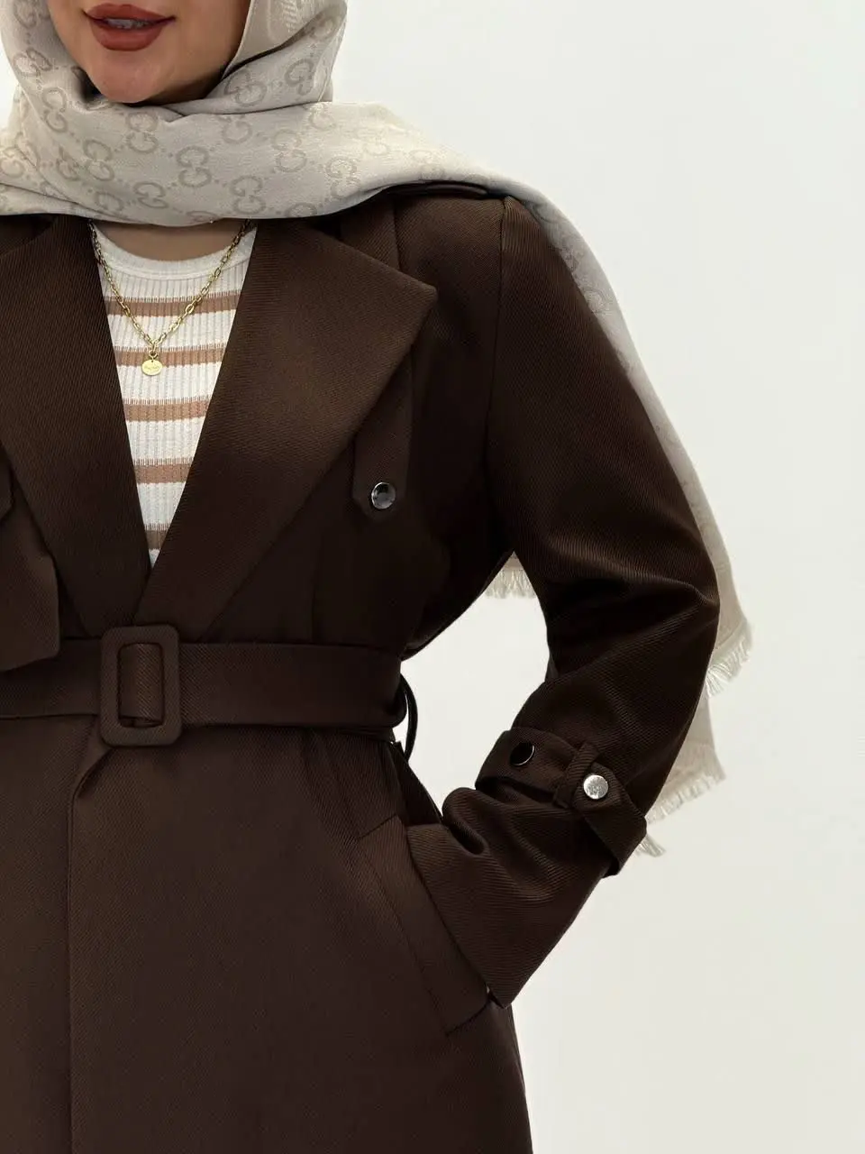 3545-بارونی آستردار هیوا